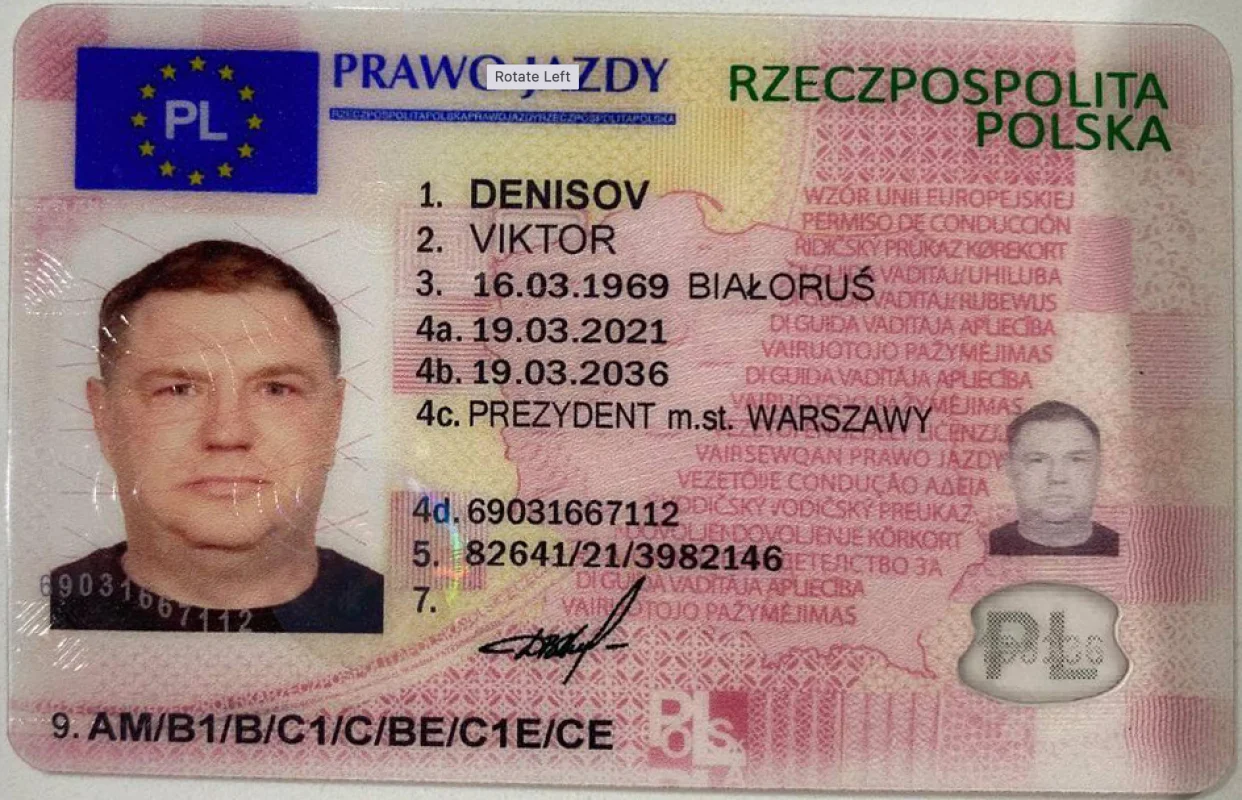 Eu Führerschein In Polen Kaufen