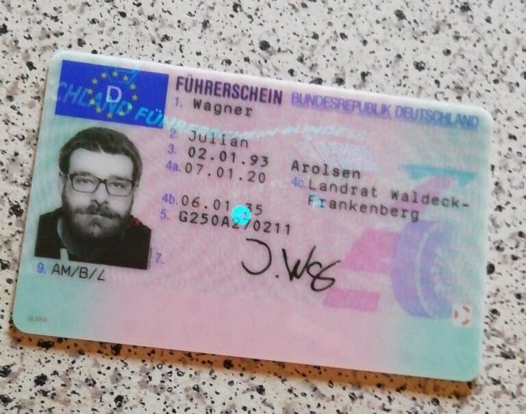 Kaufen Sie einen deutschen Führerschein online ohne Prüfung
